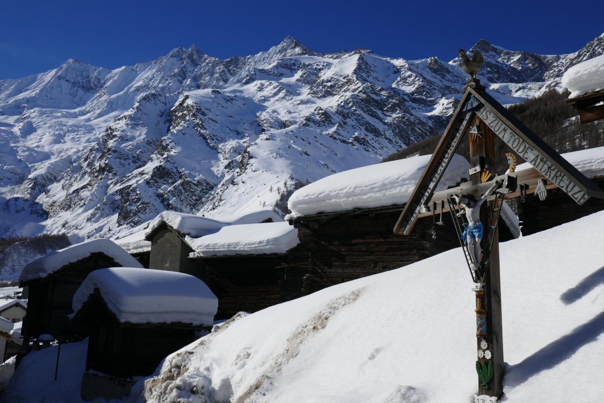 فيلا Chalet Birkhahn Saas Fee المظهر الخارجي الصورة