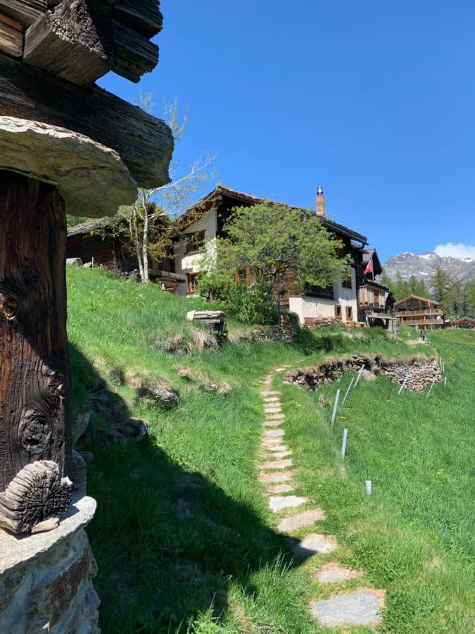 فيلا Chalet Birkhahn Saas Fee المظهر الخارجي الصورة